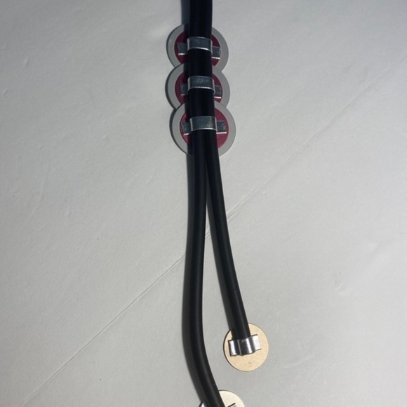 Long Statement Necklace Women’s Pink Round - Picture 9 of 13